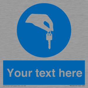 Custom Mandatory Keys Sign